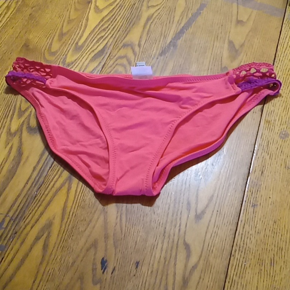BECCA Womens Bikini BOTTOM XL EXTRA LARGE New Summer Cruisewear  NEW ORANGE RED